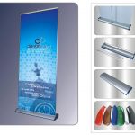 Banner cuốn nhôm một mặt