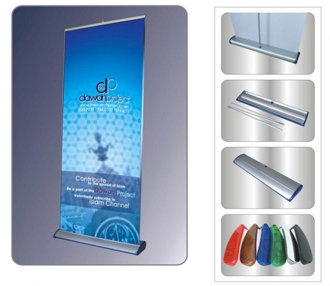 Banner cuốn nhôm một mặt